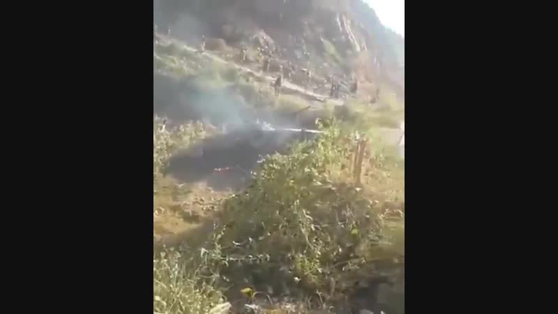 حجة حجور ابطال حجور يحرقون دبابة عسكرية تابعة لمليشيات الحوثي في بني ريبان العبيسة