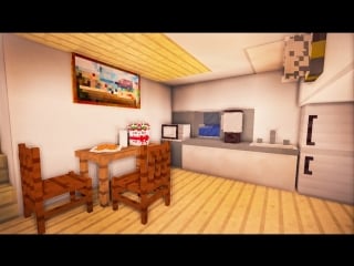 Кухня, комната отдыха и спальня в яхте серия 5 2 строительный креатив 2