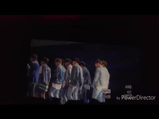 170807 jaehwan on wanna one's showcon