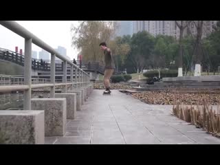 Zhongni zeny impro slalom video 01 2021