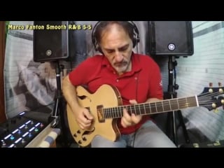 Marco fanto jamming with a cbg backing track