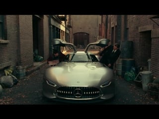 Justice league making of – with the e class cabriolet vision gran turismo