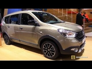 2018 dacia lodgy stepway exterior and interior walkaround 2018 geneva motor show