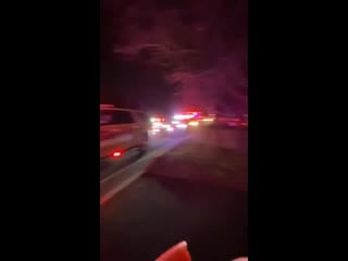 Video from the scene of the stabbings at a synagogue in monsey