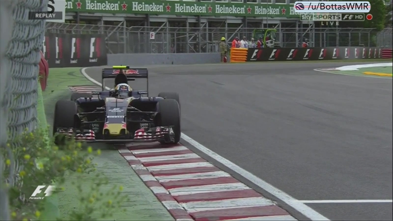 Canadian gp 2016 carlos sainz crash