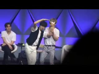 [190505] monsta x fancam game (wonho focus) @ japan fan con 'picnic' in nagoya