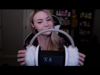 Dizzykitten asmr earmuffs asmr (no talking)