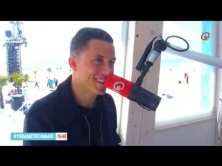 Interview for qmusic in oostende