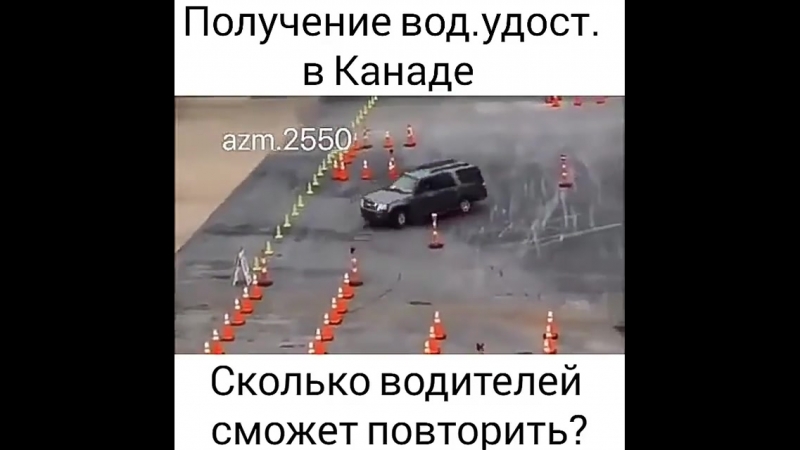 Получение водительского удостоверения в канаде