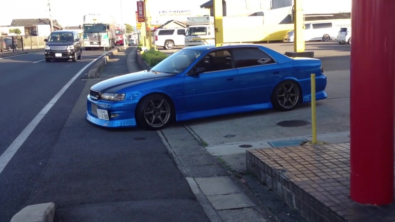 Jzx100 chaser trovão azul