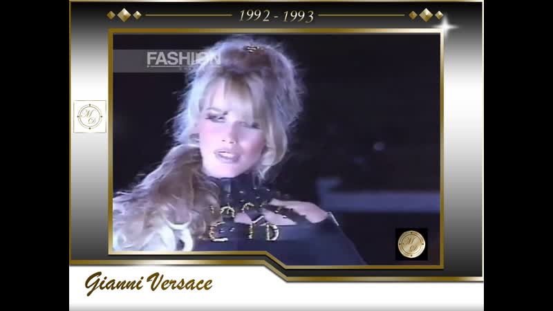 Gianni versace fall winter 1992 1993 milan