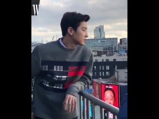 [video] 171017 chanyeol @ wkorea instagram update