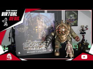 Bioshock big daddy et little sister par threezero ! unboxing et review