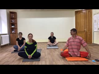 Йога с андреем хорольским 🧘🏻‍♂️🧘🏻‍♀️ часть 2