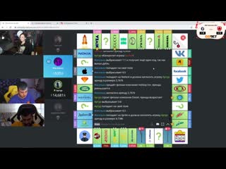 [twitch rage] фасолька разорила камика и злого?! стримеры играют в монополию!