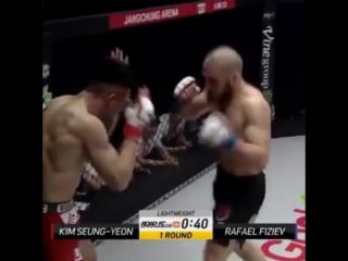 Rafael fiziev kim seung yeon highlights