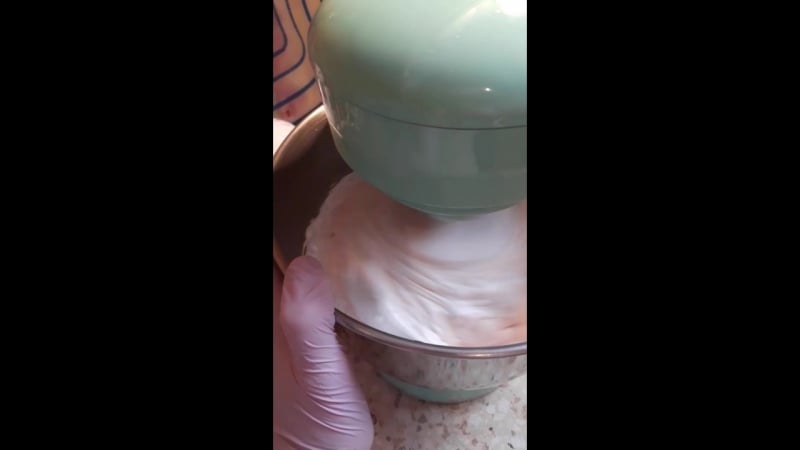 Зефирная малиновая масса