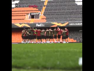 The mestalla uel training behind the scenes at yesterdays session