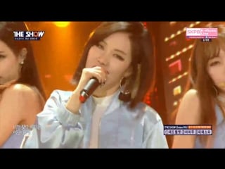 160322 fiestar (피에스타) mirror @ 더쇼 the show