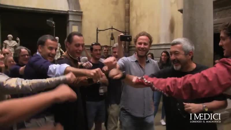 Фичуретка к «медичи лоренцо великолепный» «первый день съёмок» #12 (итальянский дубляж)
