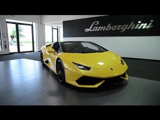 Lamborghini huracan lp 610 4 spyder giallo midas