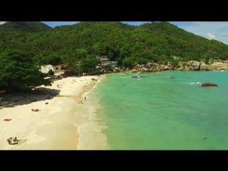 Crystal bay, koh samui aerial video by a drone