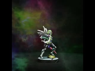 Aristeia the game exclusive parvati miniature (agl event kit)