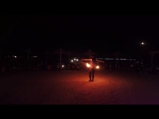 Uncle roody fire show hurghada july 2016