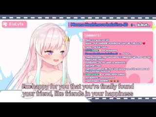 [nir's translations] moona talks about language barrier and cries, iofi tries to encourage her [hololive] [english sub]