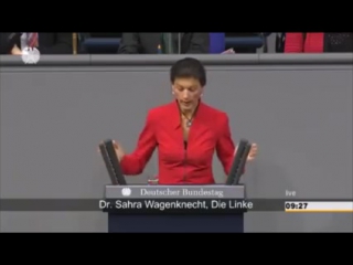 Stürzt angela wagenknecht demütigt angela merkel im bundestag