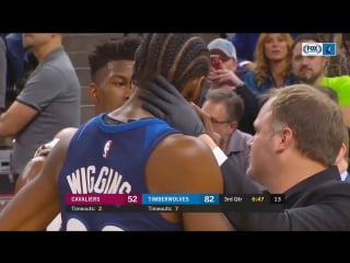 Isaiah thomas ejected for hitting andrew wiggins in the face! cavaliers vs timbe