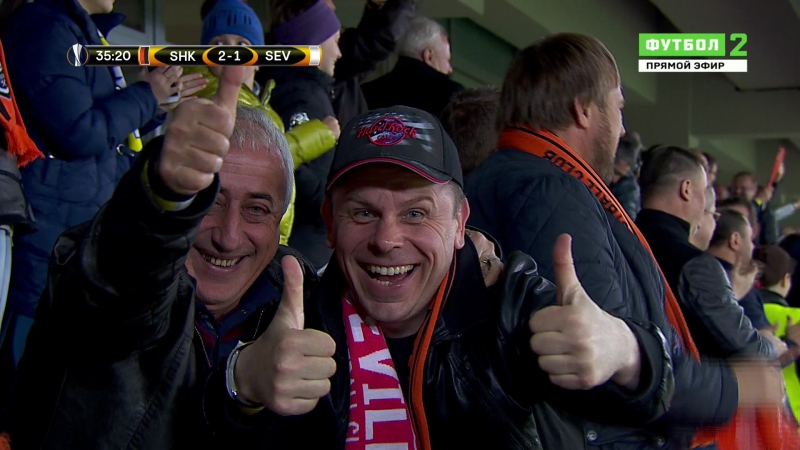 Шахтер севилья 2 1 степаненко!