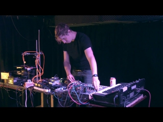 Graham dunnings mechanical techno (excerpt) live at power lunches london 19 9 2014