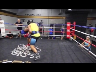 Janibek alimkhanuly training,sparring