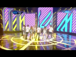 120719 suga, j hope, jimin and jungkook as backdancers for glams debut