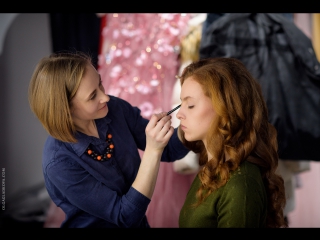 Olga gladkova photography backstage with anna