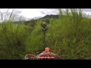 A bonus offroad track in vietnam in central northwest by dirtbike ride