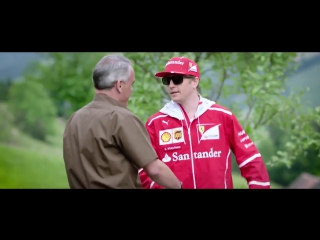 F1 2017 kimi raikkonens cool birthday gift for sebastian vettel