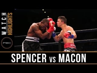 Spencer vs macon (highlights) september 30, 2018