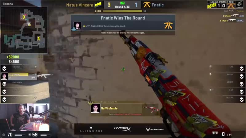 [райз] jw флексит s1mple мстит! eleague #2