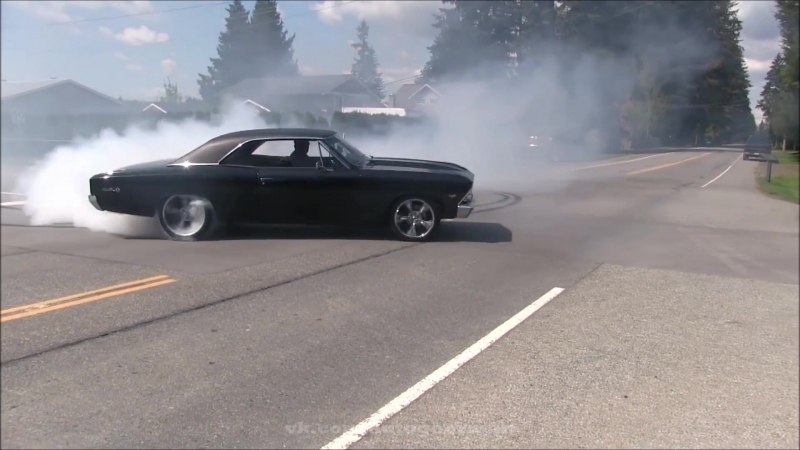 Crazy street burnout