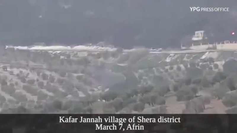 Курдские бойцы заптурили тачанку протурецких боевиков в кантоне африн#2