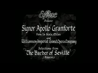 Apollo granforte largo al factotum [il barbiere di siviglia] 1932