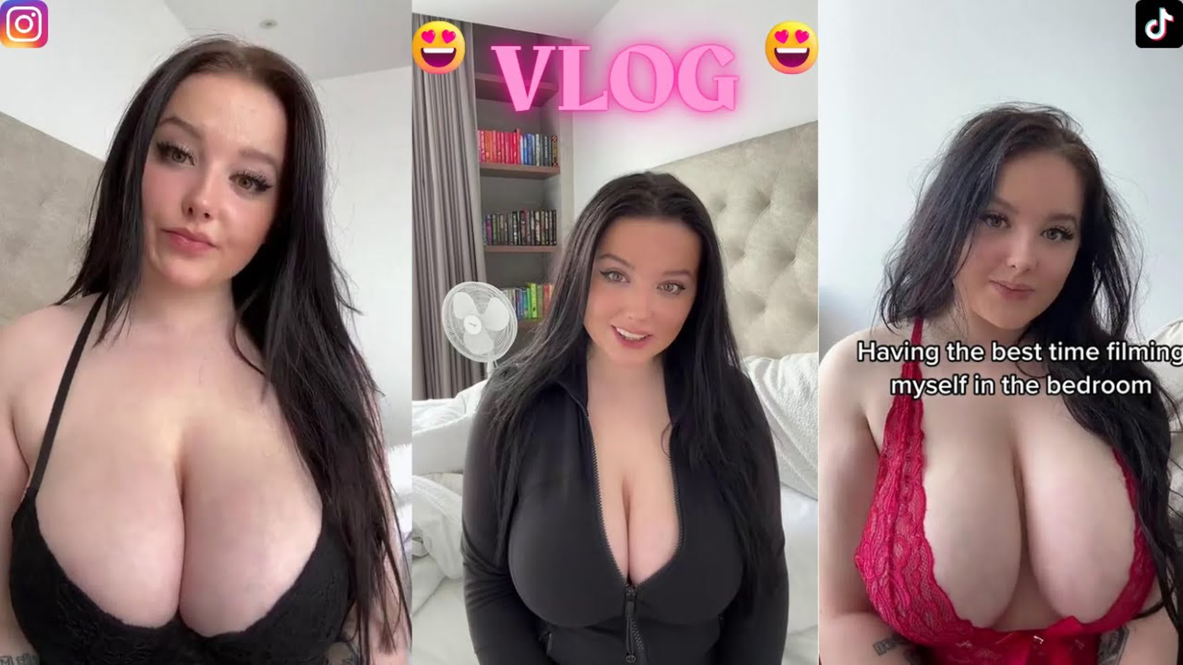 Marta flirts with her video showing a sexy show