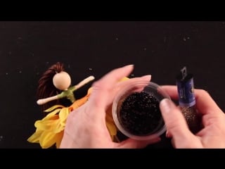 Diy sunflower fairy doll how to make a fairy doll tutorial