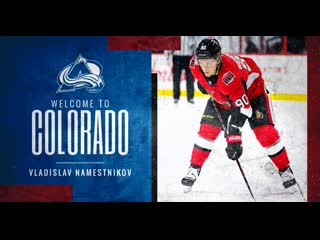 Were excited to have vladislav namestnikov on our side! goavsgo