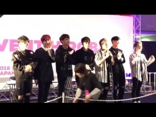 180413 blk @ kcon mini fanmeeting