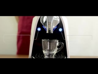 Active coffee capsules espresso machine