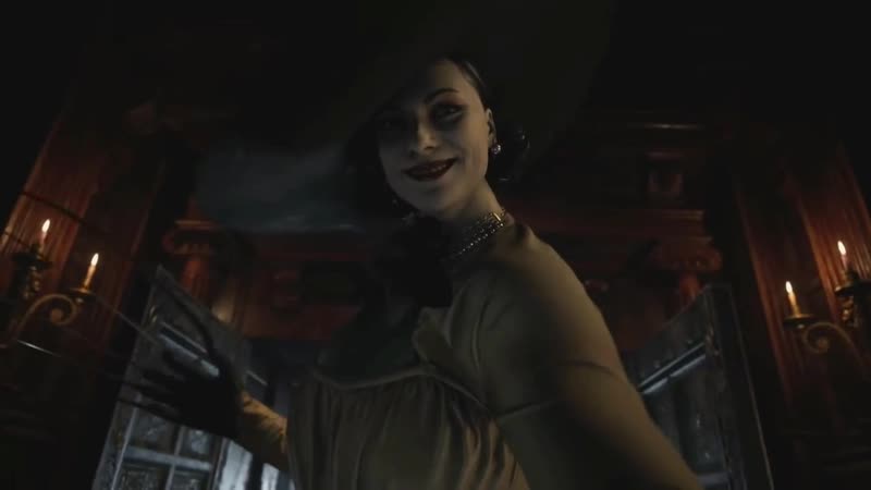 Resident evil 8 village lady dumitrescu высокая леди димитреску в шляпе прикол фильм "мужчина по вызову"