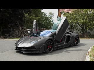 1 of 1 lamborghini aventador carbonado evo the black diamond from mansory